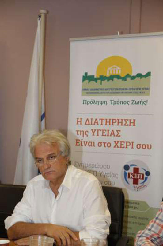 Ο Δήμαρχος Αγ. Παρασκευής κ. Γιάννης Σταθόπουλος